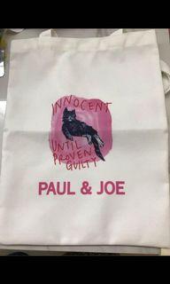 好平， 全新Cosmopolitan x Paul & Joe 限量版 環保袋， 萬用袋， 旅行袋， 不連雜誌， 售$59包郵, 價值$120  Size : 30cm x 39cm   #Cosmopolitan #環保袋 #旅行袋 #paul
