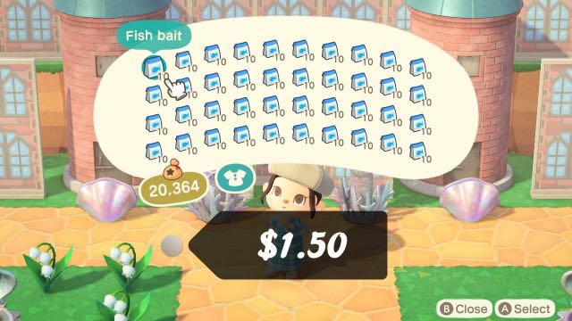 ACNH: 400 Fish Baits (Animal Crossing New Horizons), Video Gaming
