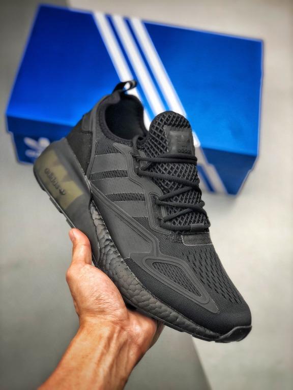 men adidas zx 2k boost black