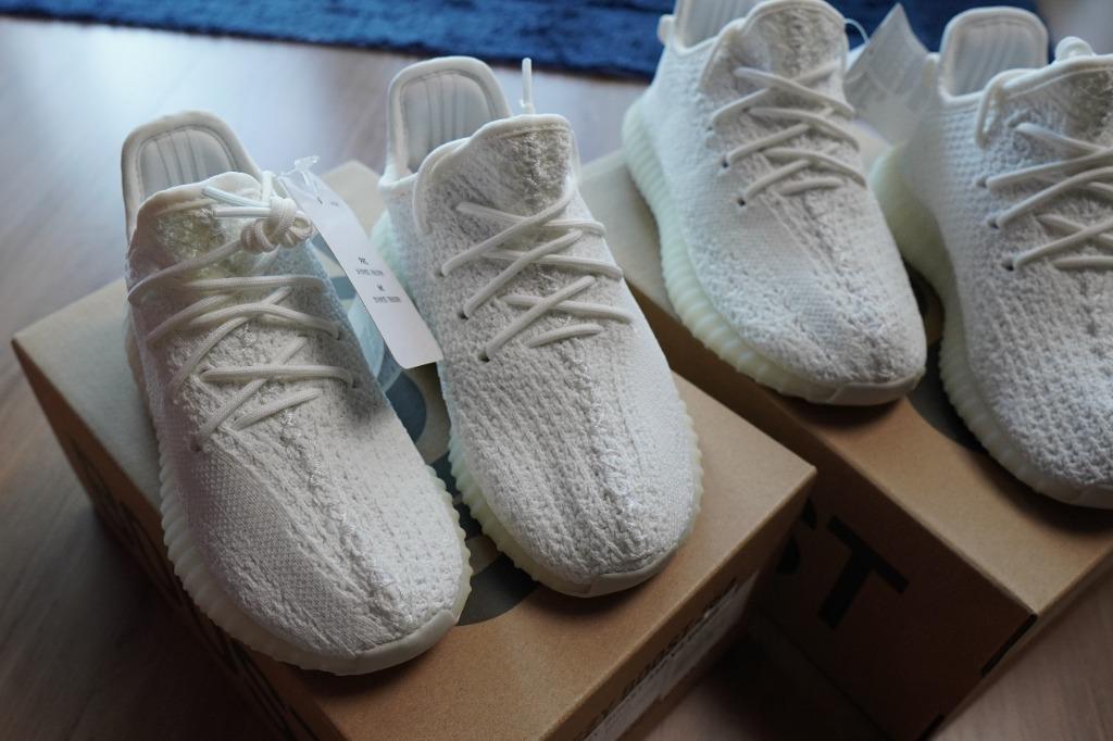Adidas Yeezy Boost 350 V2 Infant Cream White Men s Fashion Footwear Sneakers on Carousell