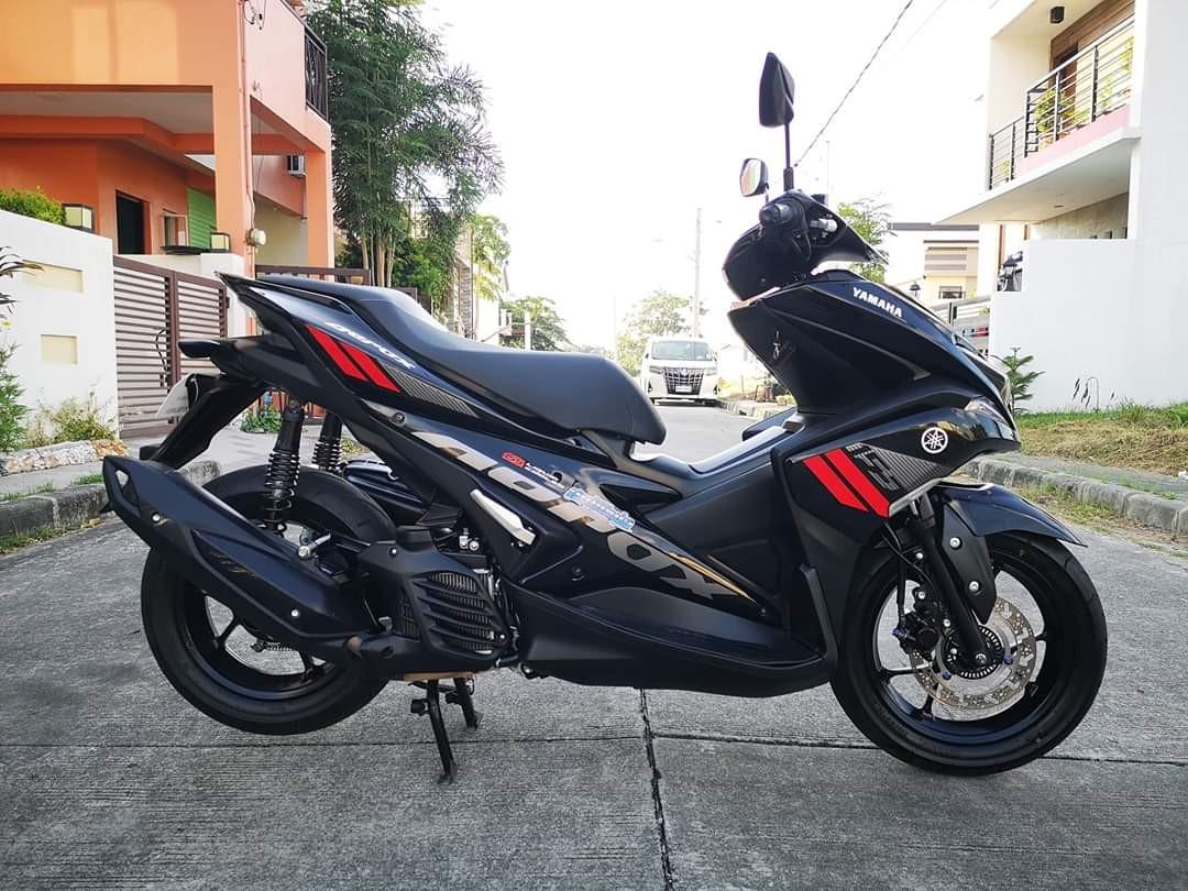 Aerox Black Raven 2019 Model Motorbikes Motorbikes For Sale On Carousell