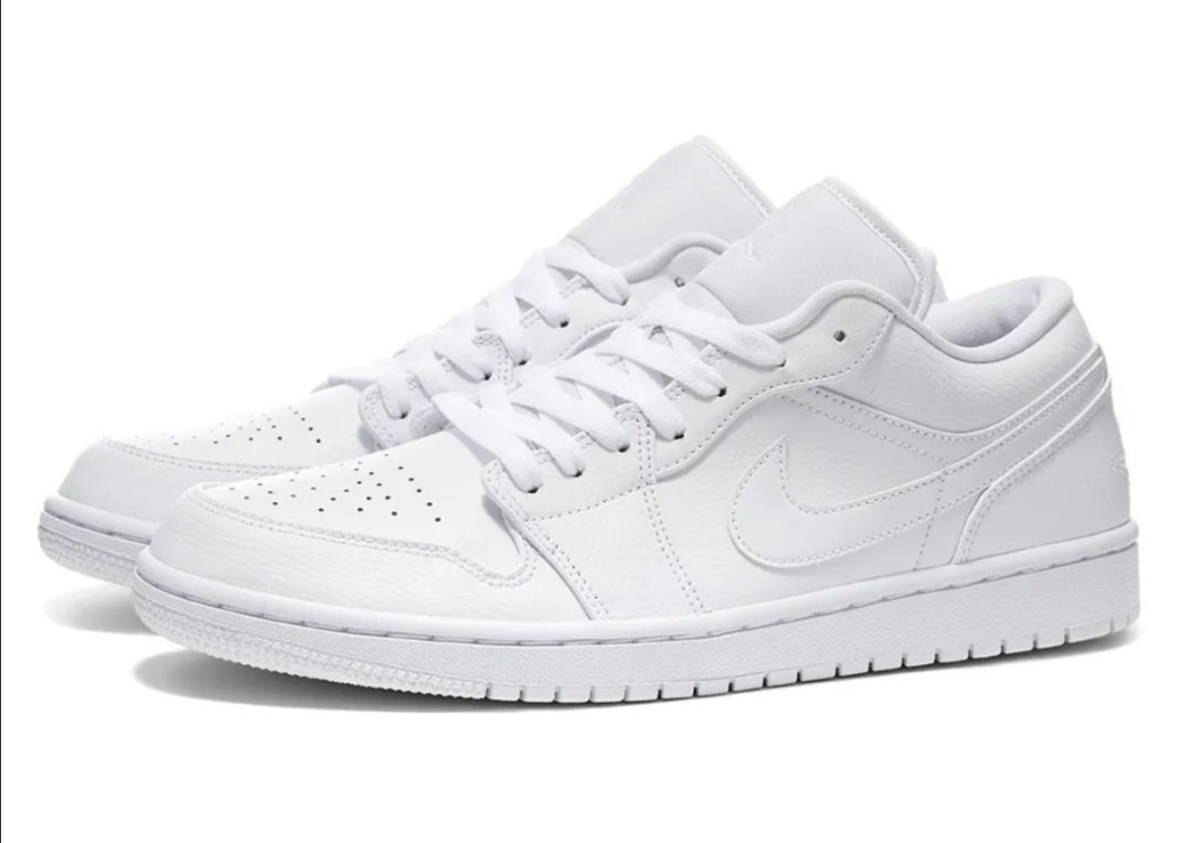 Nike air jordan 1 triple white store