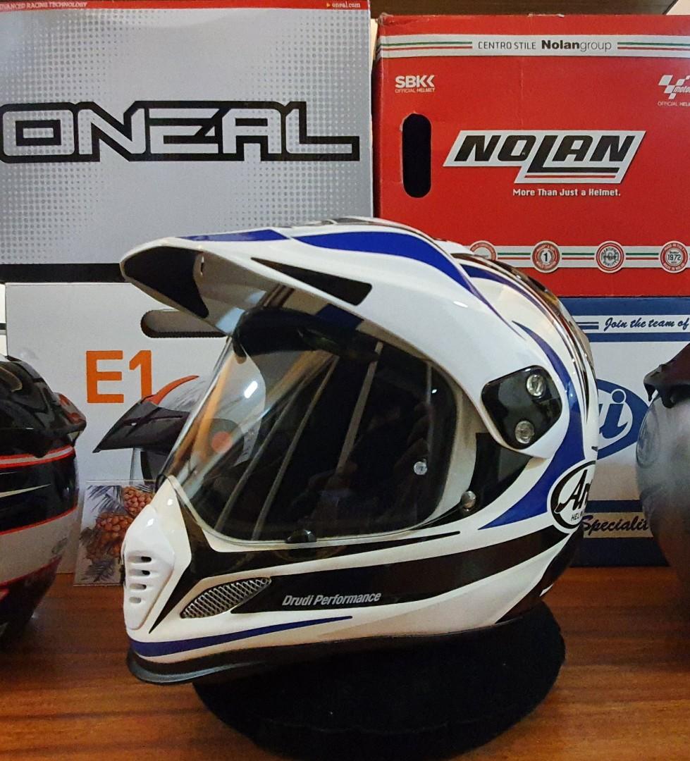Arai Tour Cross 2 Trek Blue Motorbikes Motorbike Parts