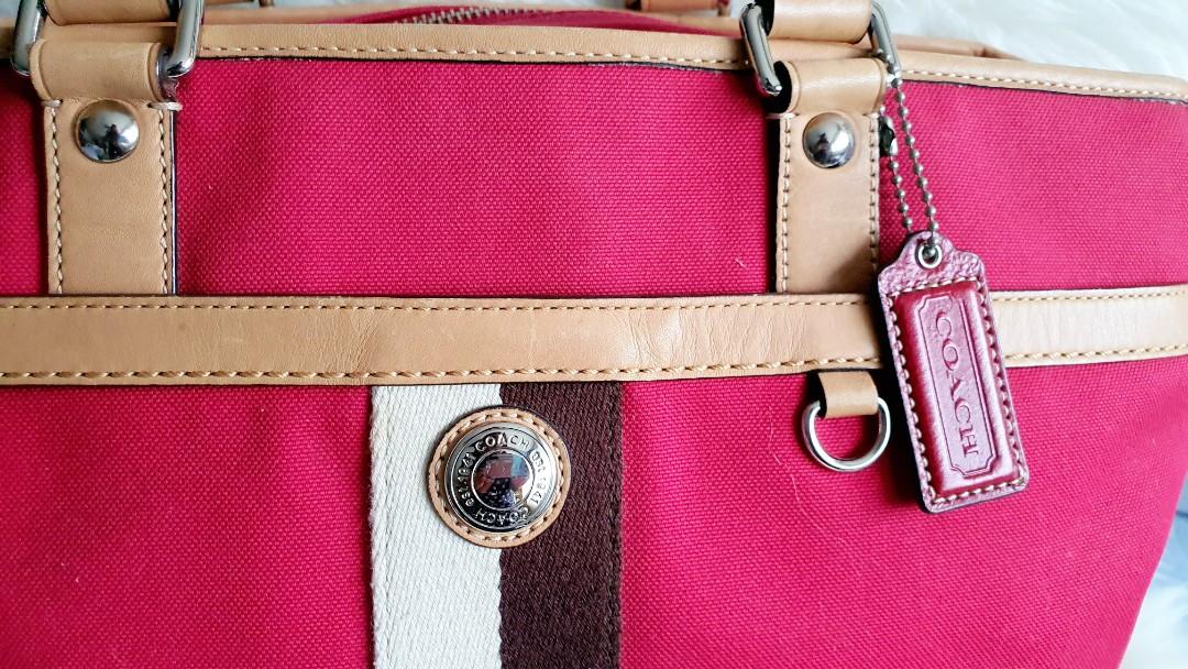 Authentic Coach Diaper Bag, Babies & Kids, Going Out, Diaper Bags