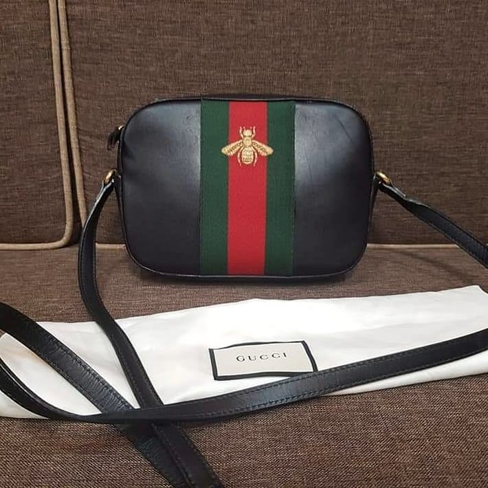 Gucci bee sling bag cheap