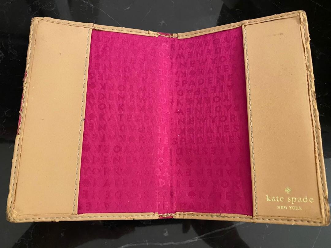 Authentic Kate Spade Passport Holder, Luxury, Accessories on Carousell