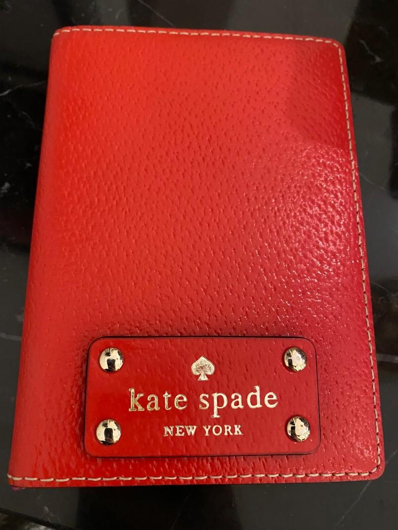 Authentic Kate Spade Passport Holder, Luxury, Accessories on Carousell