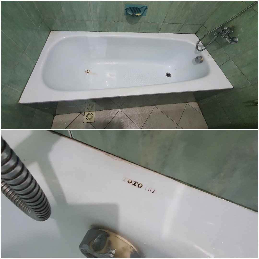 Bath Tub Toto Second Bathtub Toto Perabotan Rumah Di Carousell