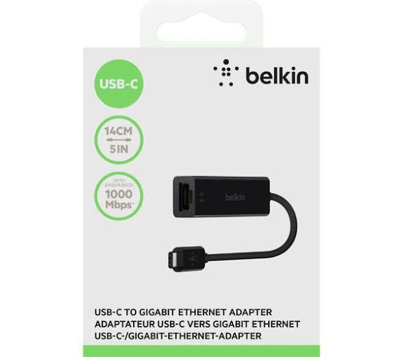 Belkin Usb C To Gigabit Ethernet Adapter Electronics Computer Parts Accessories On Carousell