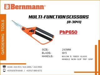 BERNMANN Garden Tool: Multi-function Scissors (B-3041)