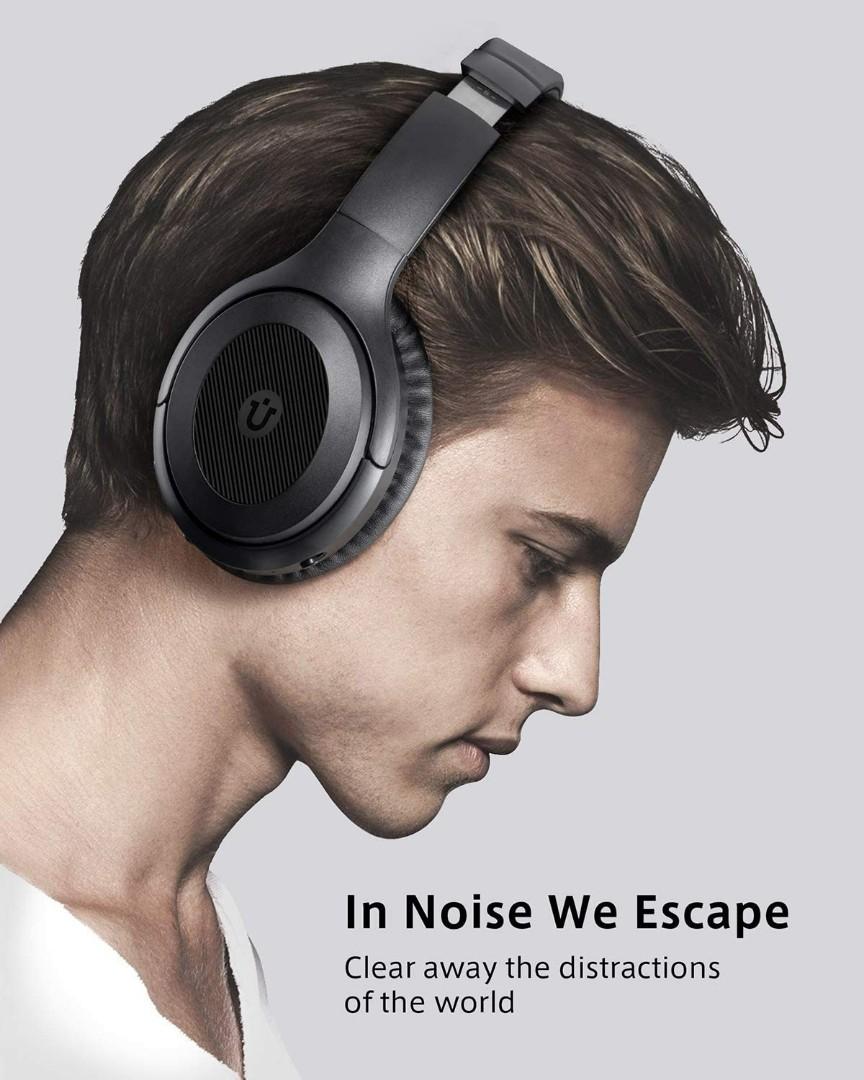 BNIB bh001 Utaxo Wireless Over Ear Headphones Bluetooth 5.0 with HiFi Sound Quick Charge Bluetooth Headphones with cVc 8.0 Mic ANC 30 Hrs Playtime Audio Headphones Headsets on Carousell