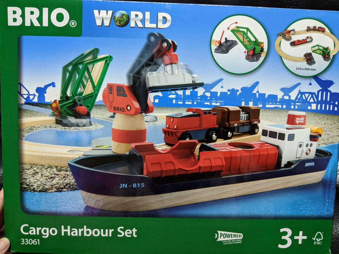 brio cargo harbour set