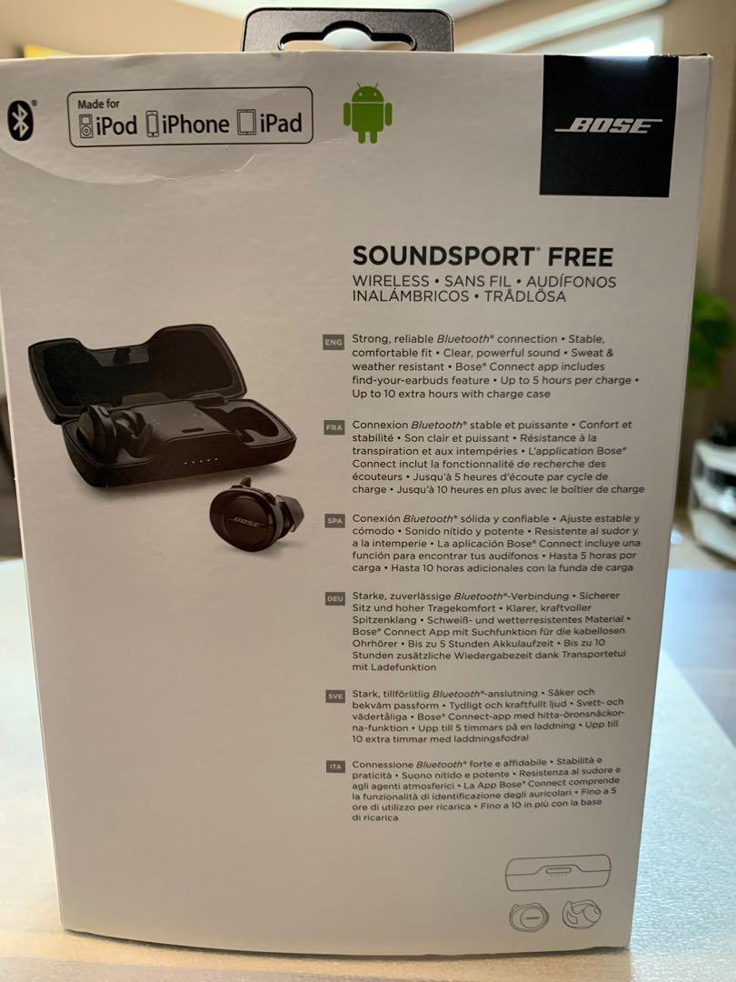 Bose soundsport 2025 free no carga