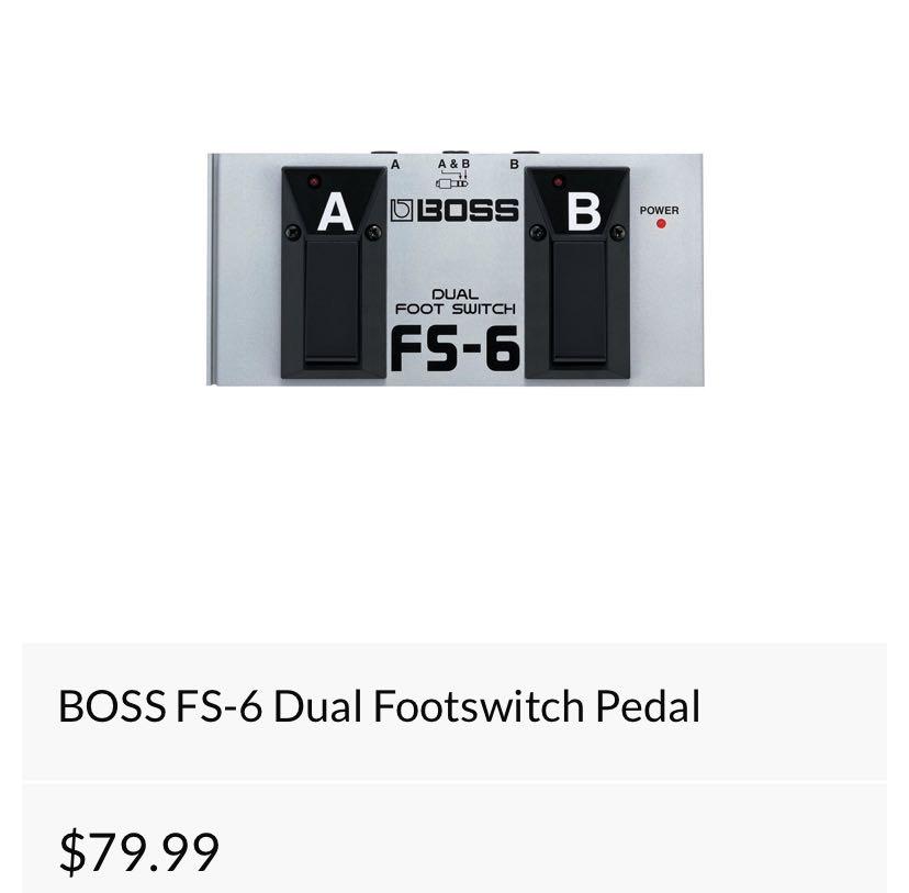Boss Katana MKII 50 + Boss Dual Foot switch Pedal, Hobbies & Toys
