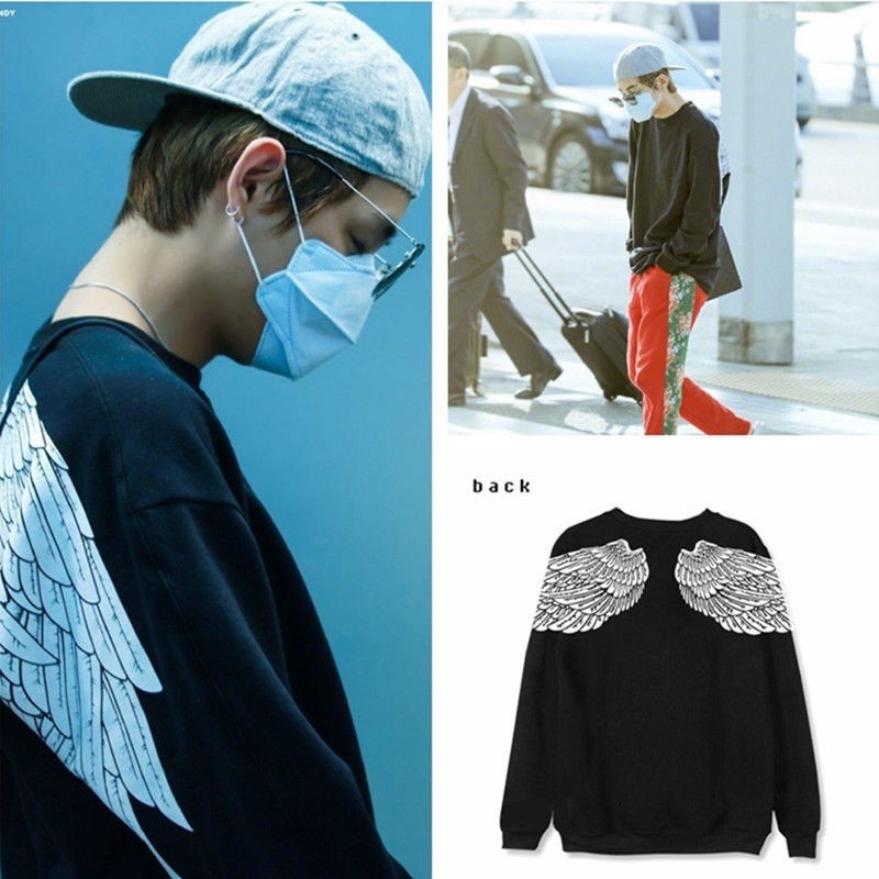Bts v sale wings sweater
