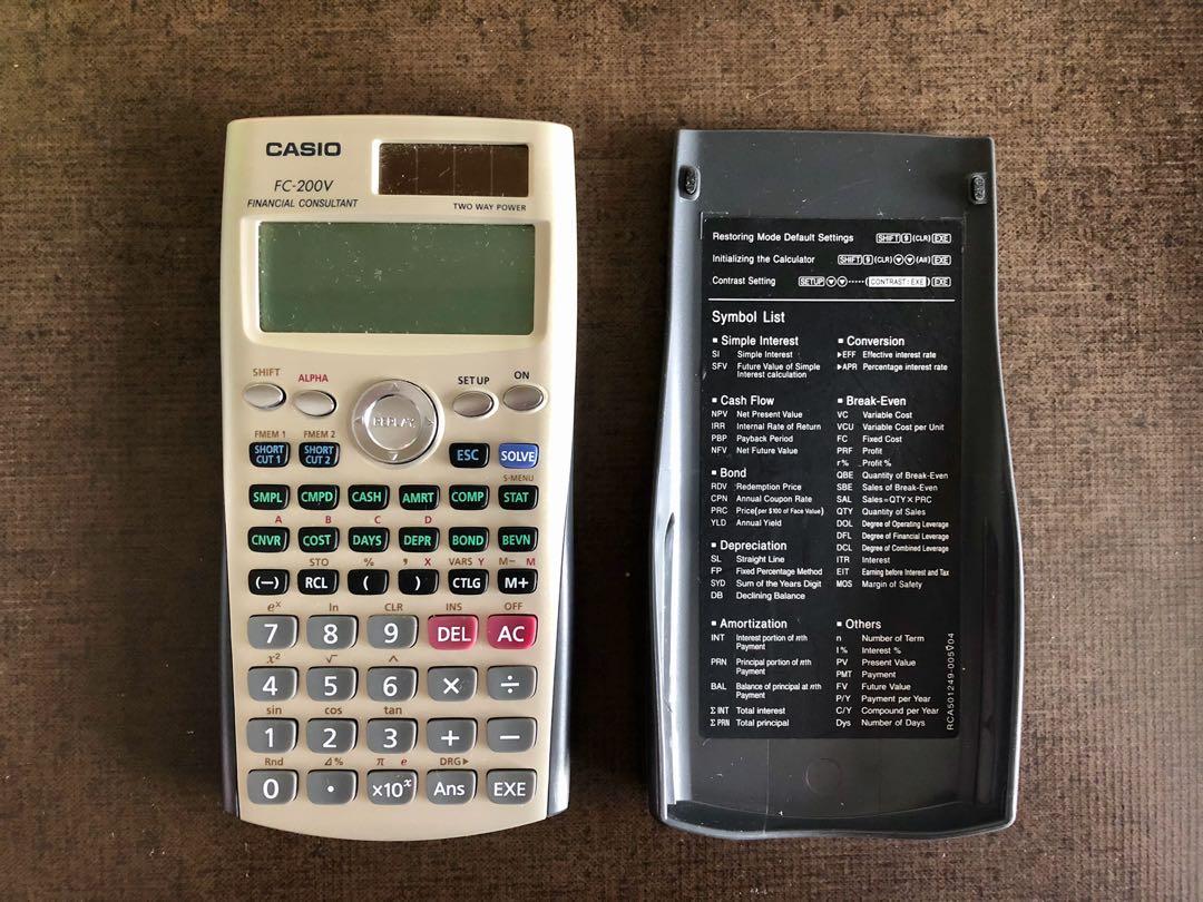 casio fc 200v price