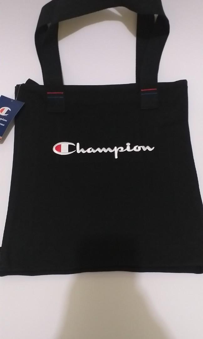 champion tote bag womens grey