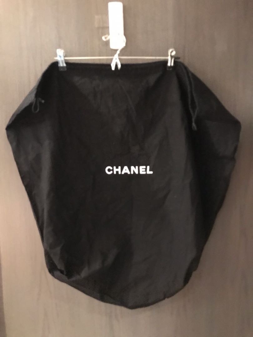 Chanel oversized dust bag, Women's Fashion, Bags & Wallets, Cross