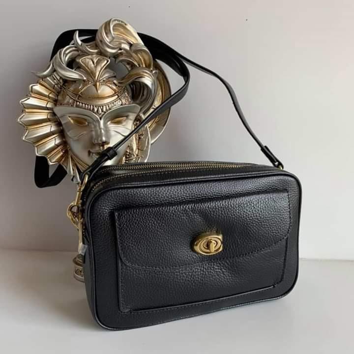 Coach cassie camera bag black online