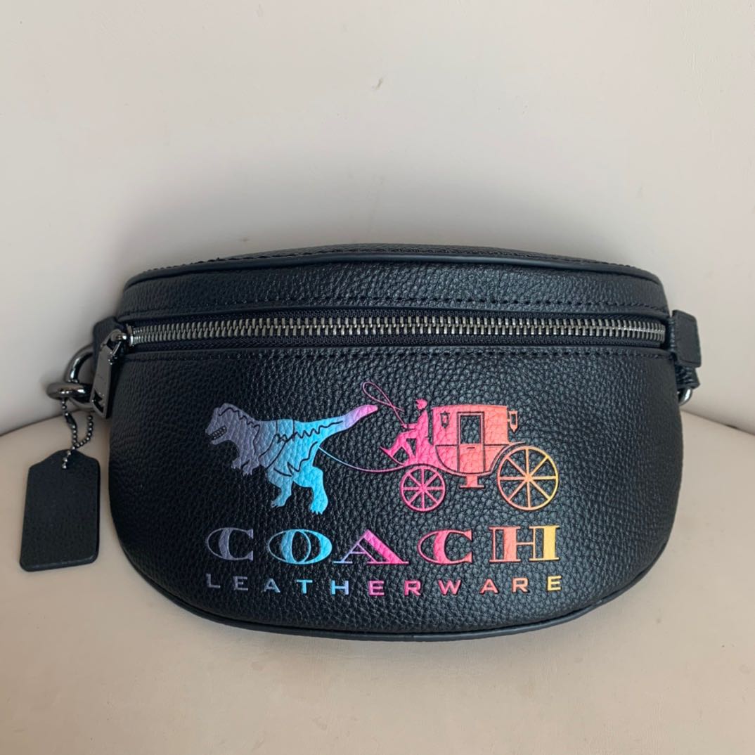 Coach Rexy And Carriage 72688 Leather Belt Bag, Men's Fashion, Bags, Sling Bags on Carousell