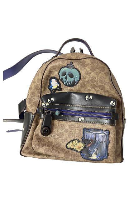 coach snow white backpack