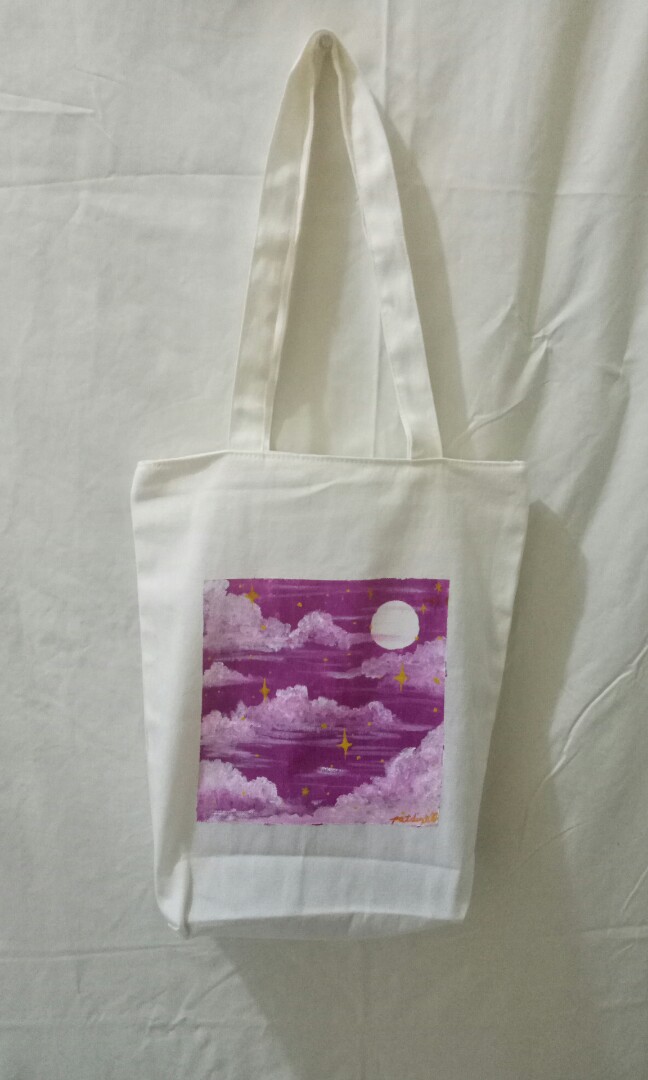 painted tote