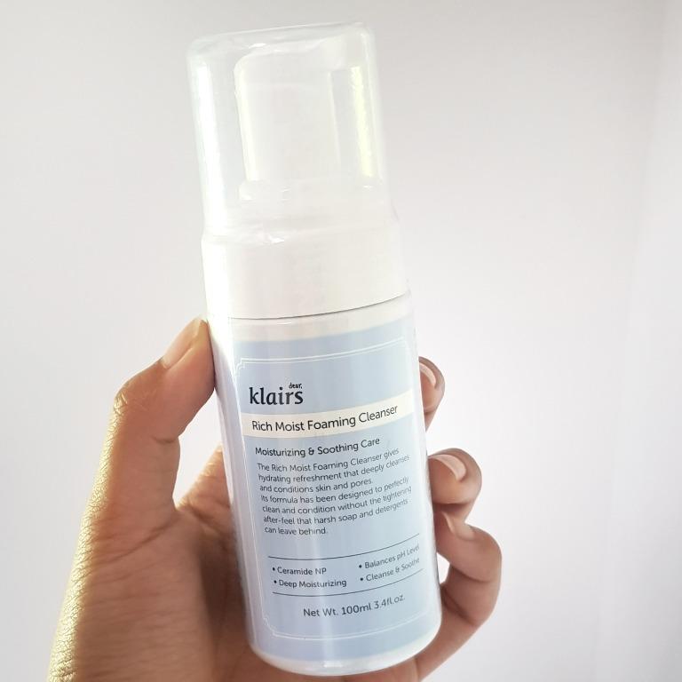 dear klairs foaming cleanser