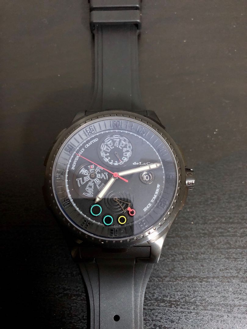 DeLaCour Men Watch, Luxury, Watches on Carousell