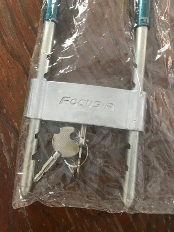 Focus R Fork Lock U Lock Steel, Auto Accessories on Carousell