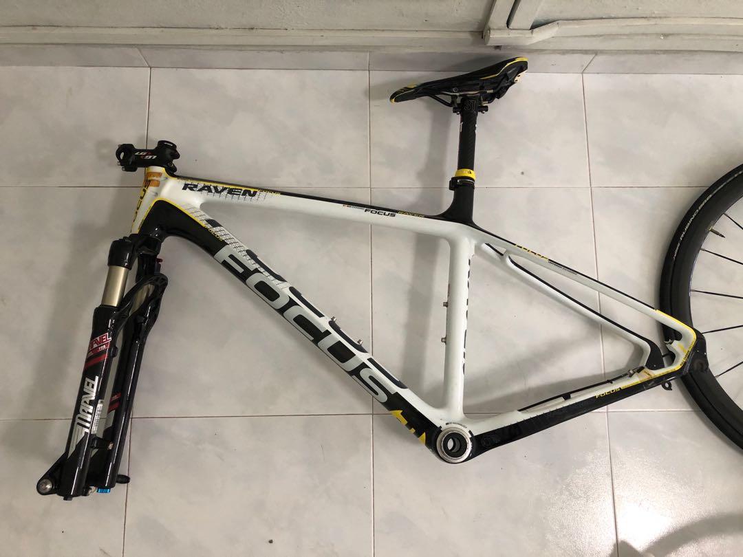 Focus Raven Carbon Fibre frame with fork