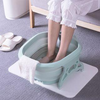 Fold-able Foot Pedicure Sauna Bath Massage Basin Bucket