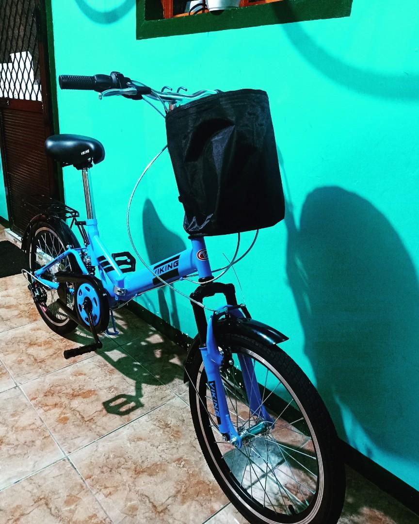viking bike with basket