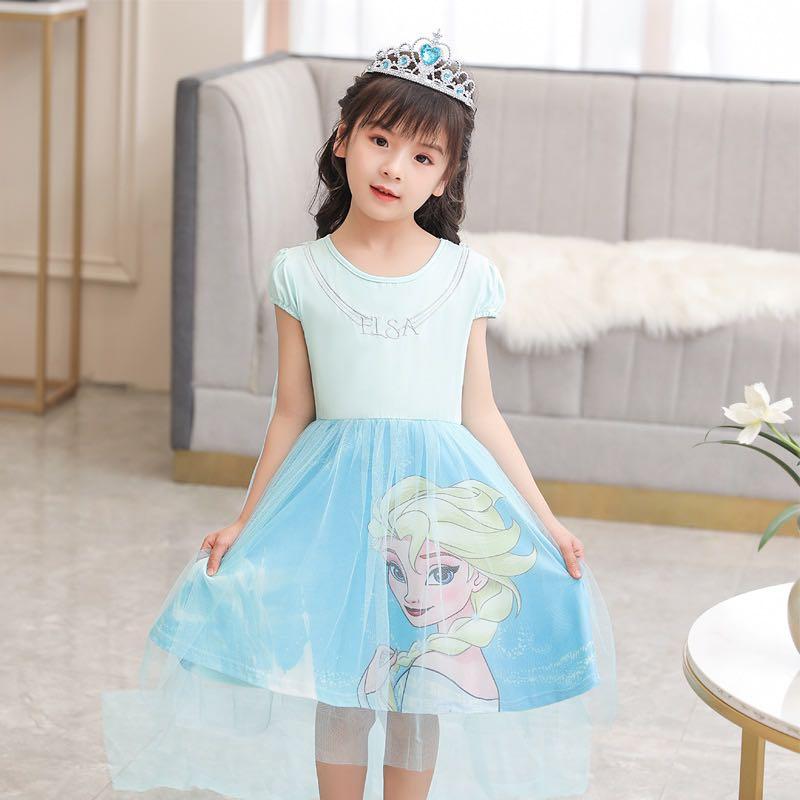 Frozen Dress Elsa cotton comfy with