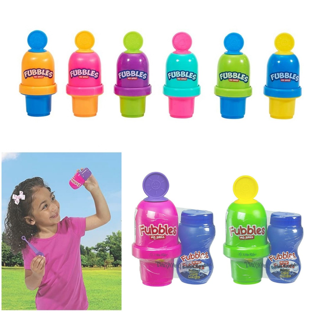 Fubbles No Spill Bubble Tumbler (assorted colors)