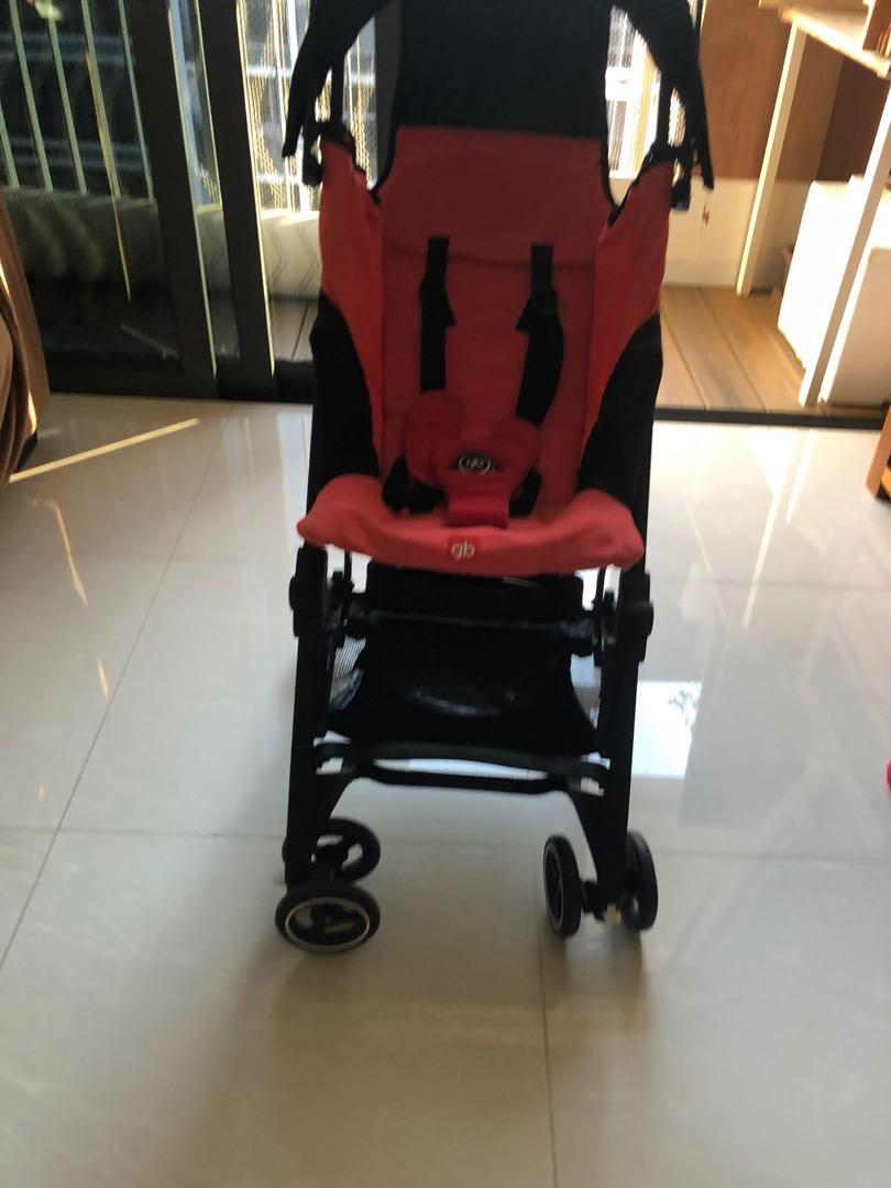 GB pockit plus red stroller Babies Kids Going Out Strollers on Carousell