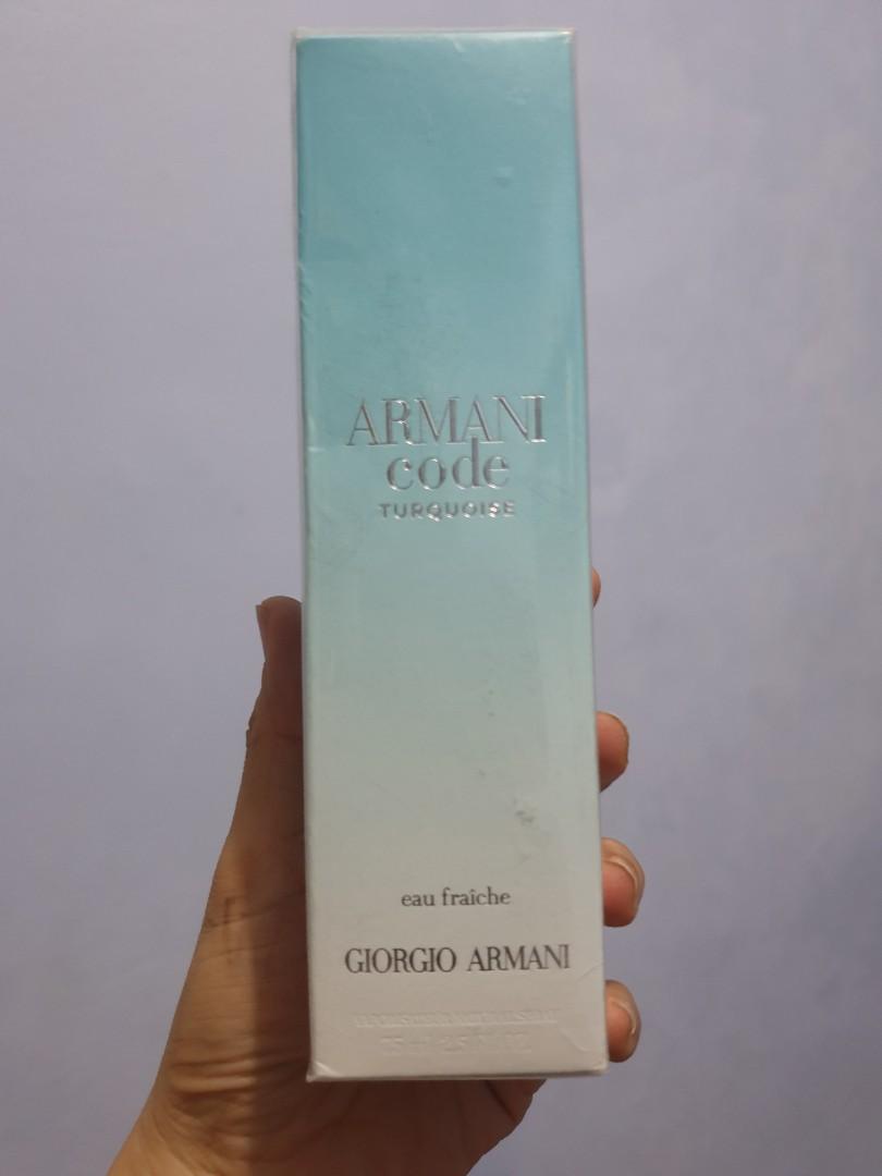 giorgio armani code turquoise