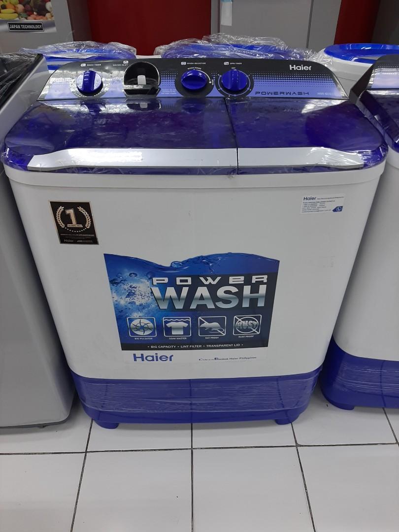Haier Twin Tub Washing Machine Tv Home Appliances Washing Machines And Dryers On Carousell