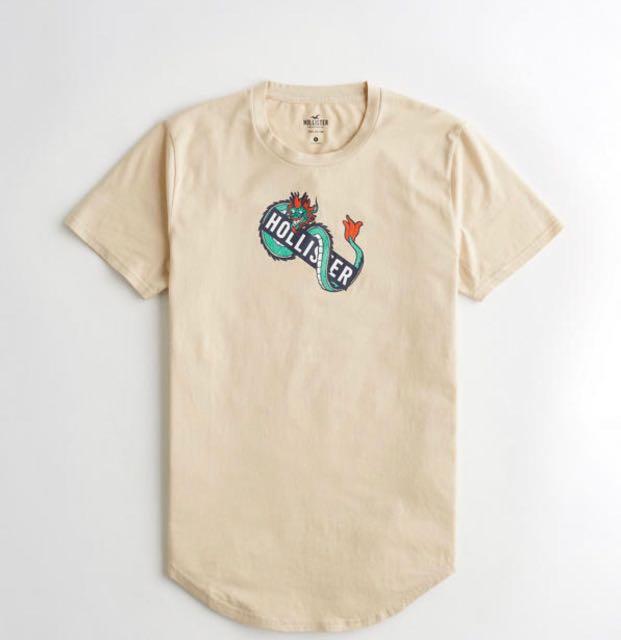 Hollister dragon shirt clearance