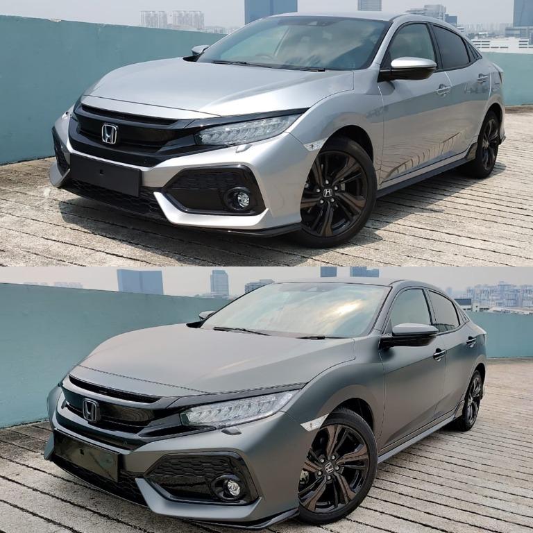 Honda Civic Full Car Respray Matt Color Change Car Accessories Car Workshops Services On Carousell