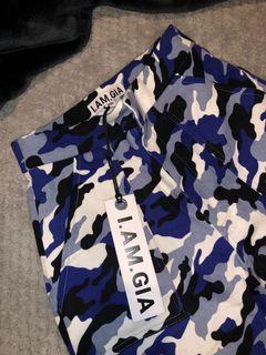 I.AM.GIA Blue Camo Pants