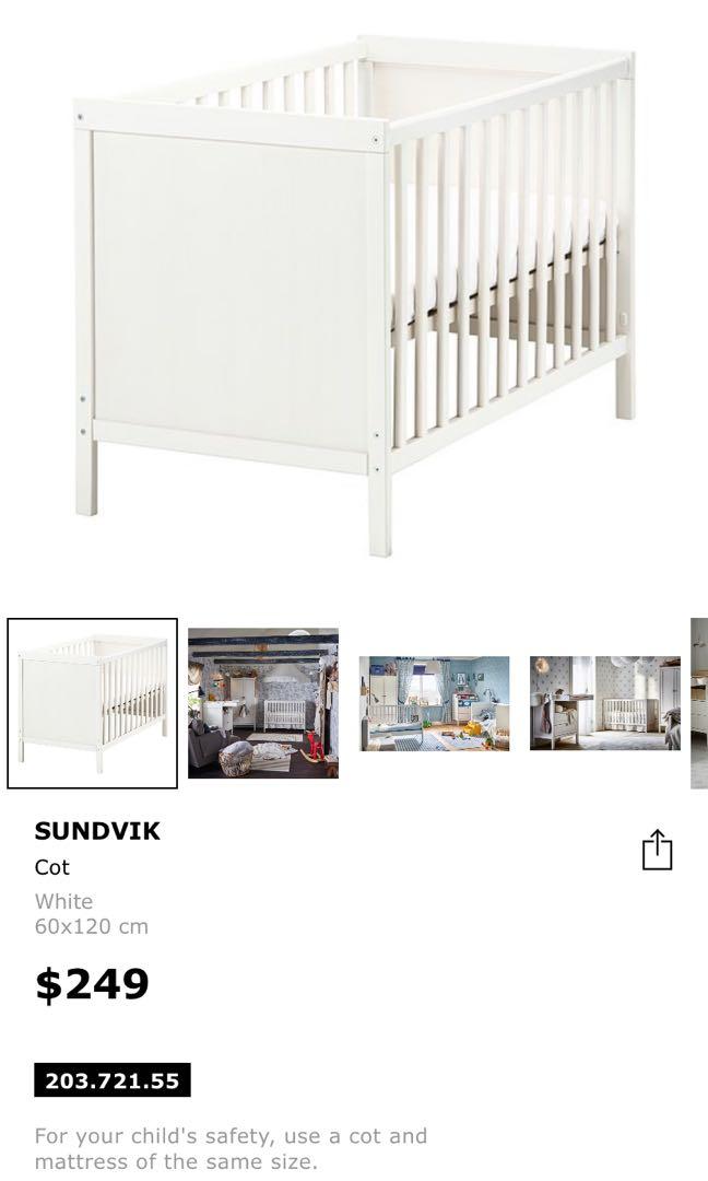 ikea portacot mattress