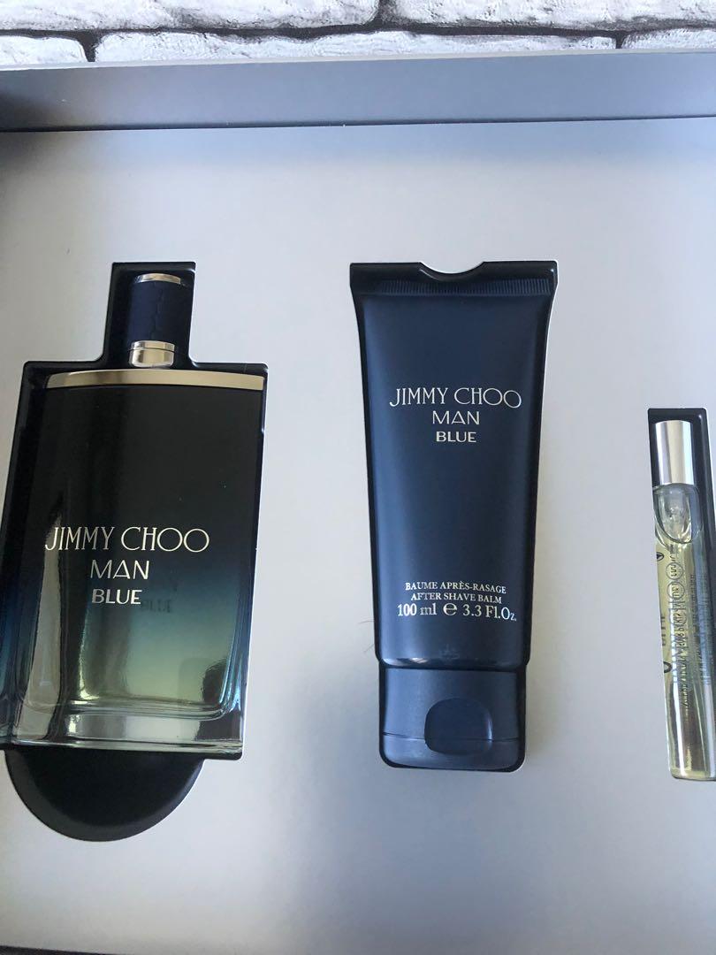 jimmy choo man blue gift set