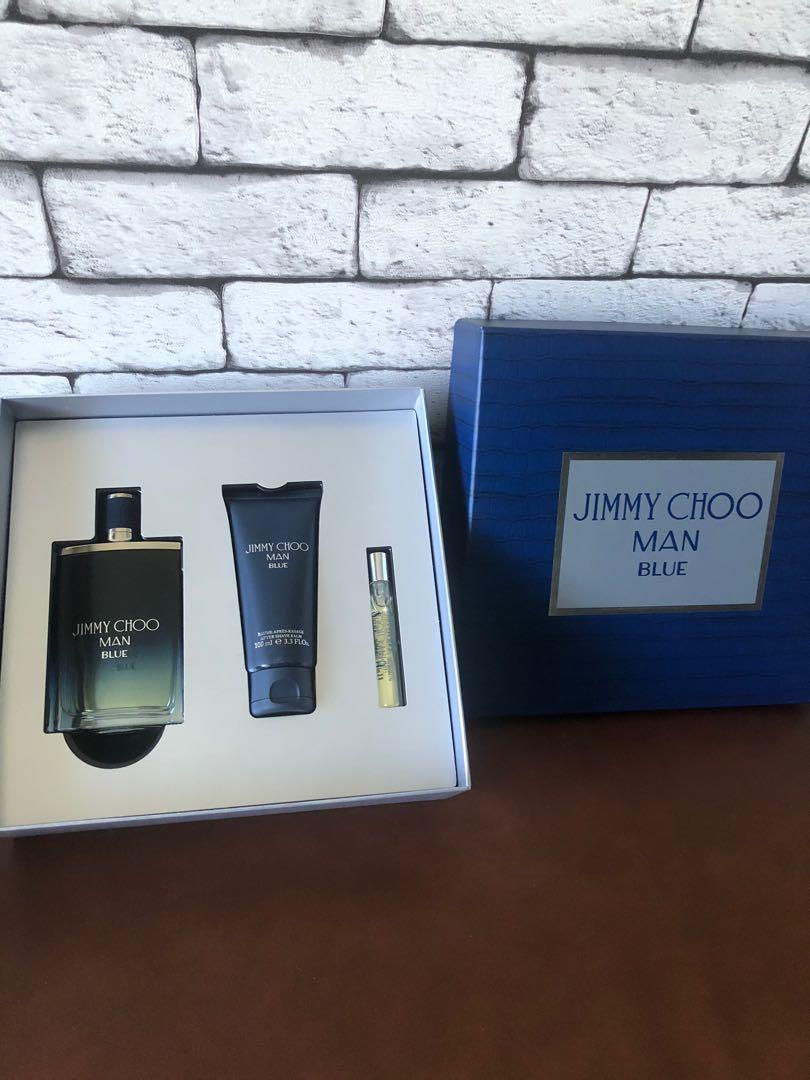 jimmy choo man blue set