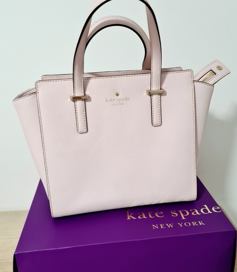 KATE SPADE Baby Pink bag, Women's Fashion, Bags & Wallets, Cross-body Bags  on Carousell
