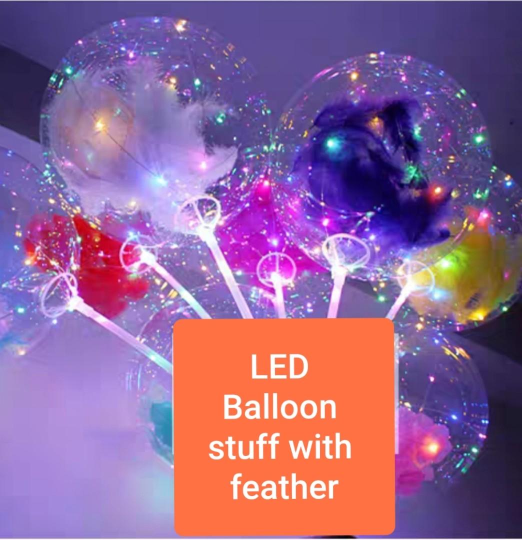 LED Balloon w/ setup (Click pic 1 to 6), Furniture & Home Living