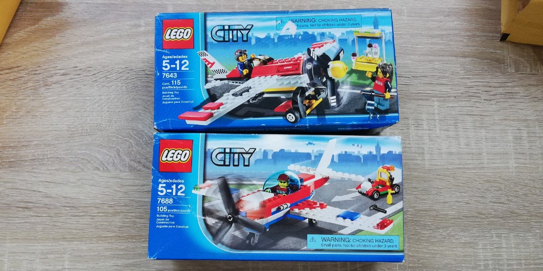 Lego 7643 7688 Airline Promotional Sets City Plane Hobbies