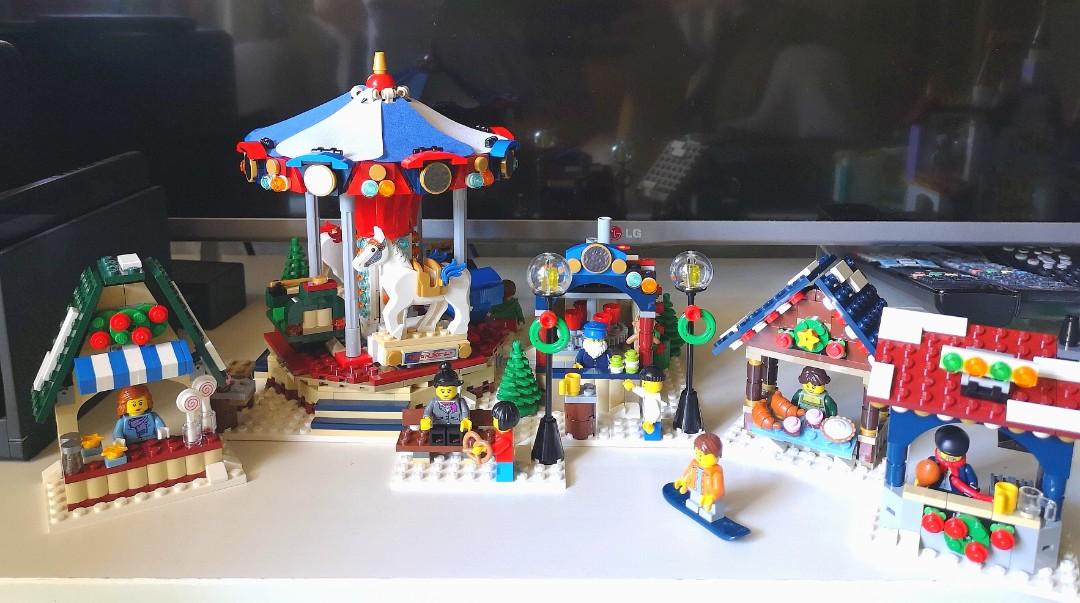 Lego winter deals village carousel