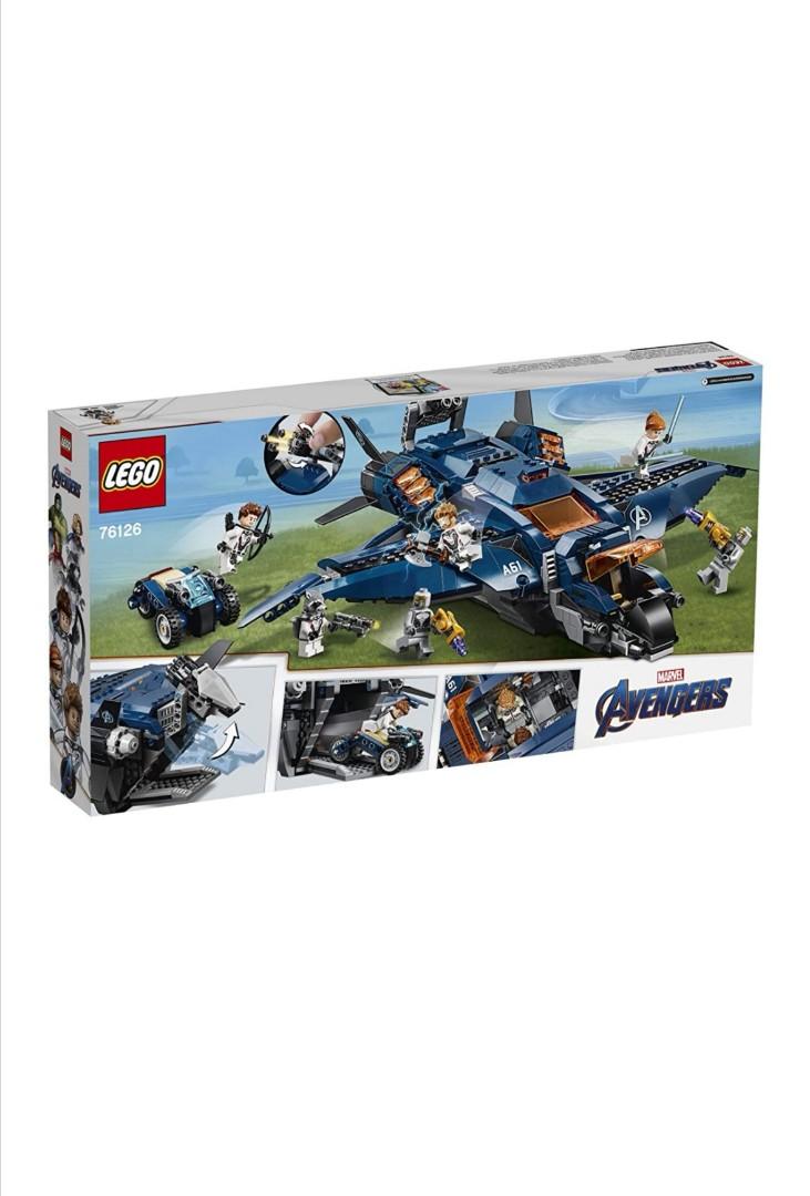 LEGO Marvel Avengers: Ultimate Quinjet 76126 Building Kit (838