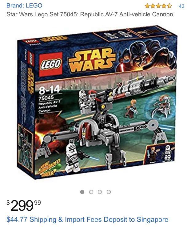 Lego set 75045 store