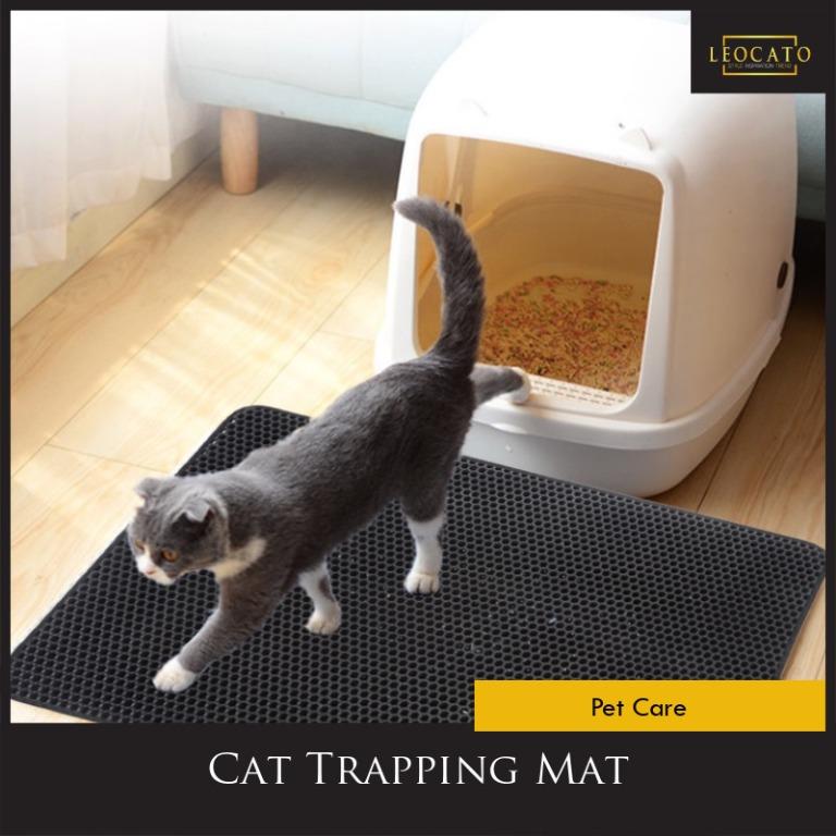 Litter Sand Trapping Sifting Mat Large Size 75 58cm Pet Dog Cat Pet Supplies For Cats Cat Accessories On Carousell